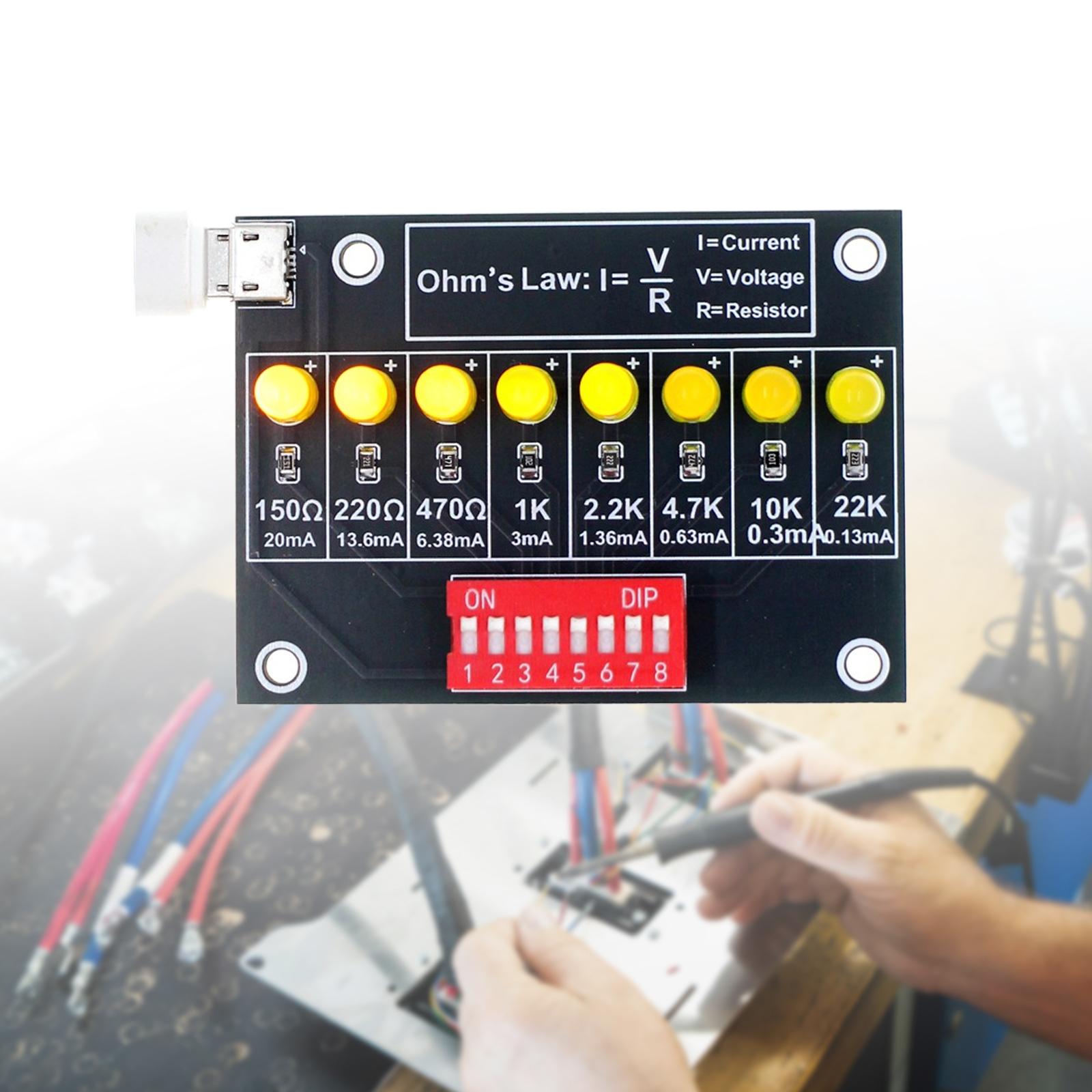Learn Diy Electronics - DIY Soldering Practice Kit Ohms Law