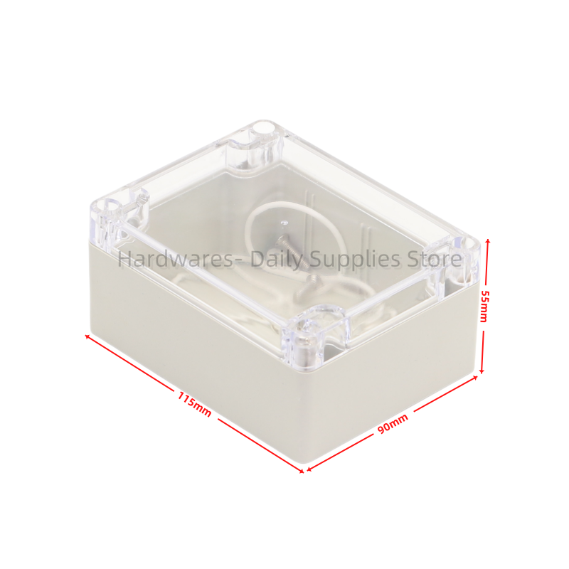 Diy Box Electronics Mall - 1pc 115x90x55mm Waterproof Plastic Enclosure Case