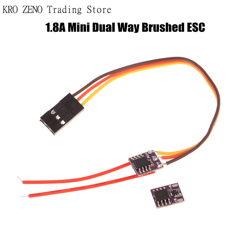 🔝1S 1.8A Dual Way Brushed ESC  - Diy Electronics Motor ulasan dan harga