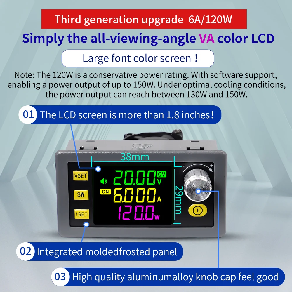 SK120 120W CNC Buck Boost DC A - Dc Power Supply Variable ulasan dan harga