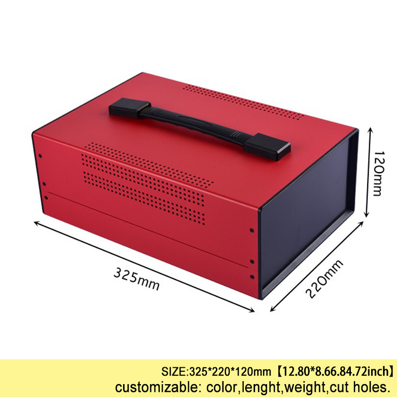 325x220x120mm Custom Iron Proj - Diy Enclosure For Electronics ulasan dan harga