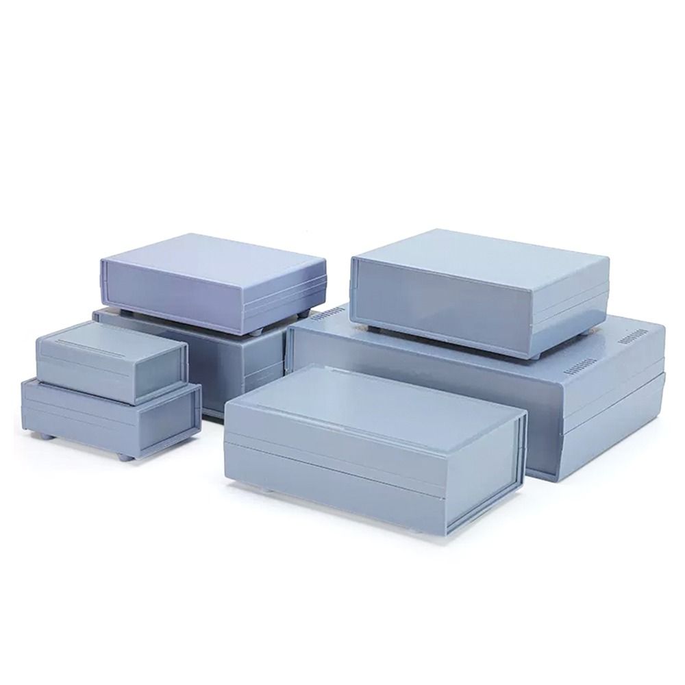Plastic Waterproof Grey DIY Ho - Diy Box Electronics Mall ulasan dan harga