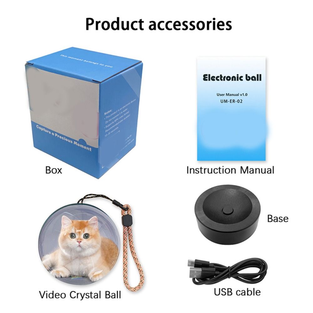 Wireless Video Display Ball 3D - Diy Electronics Videos ulasan dan harga