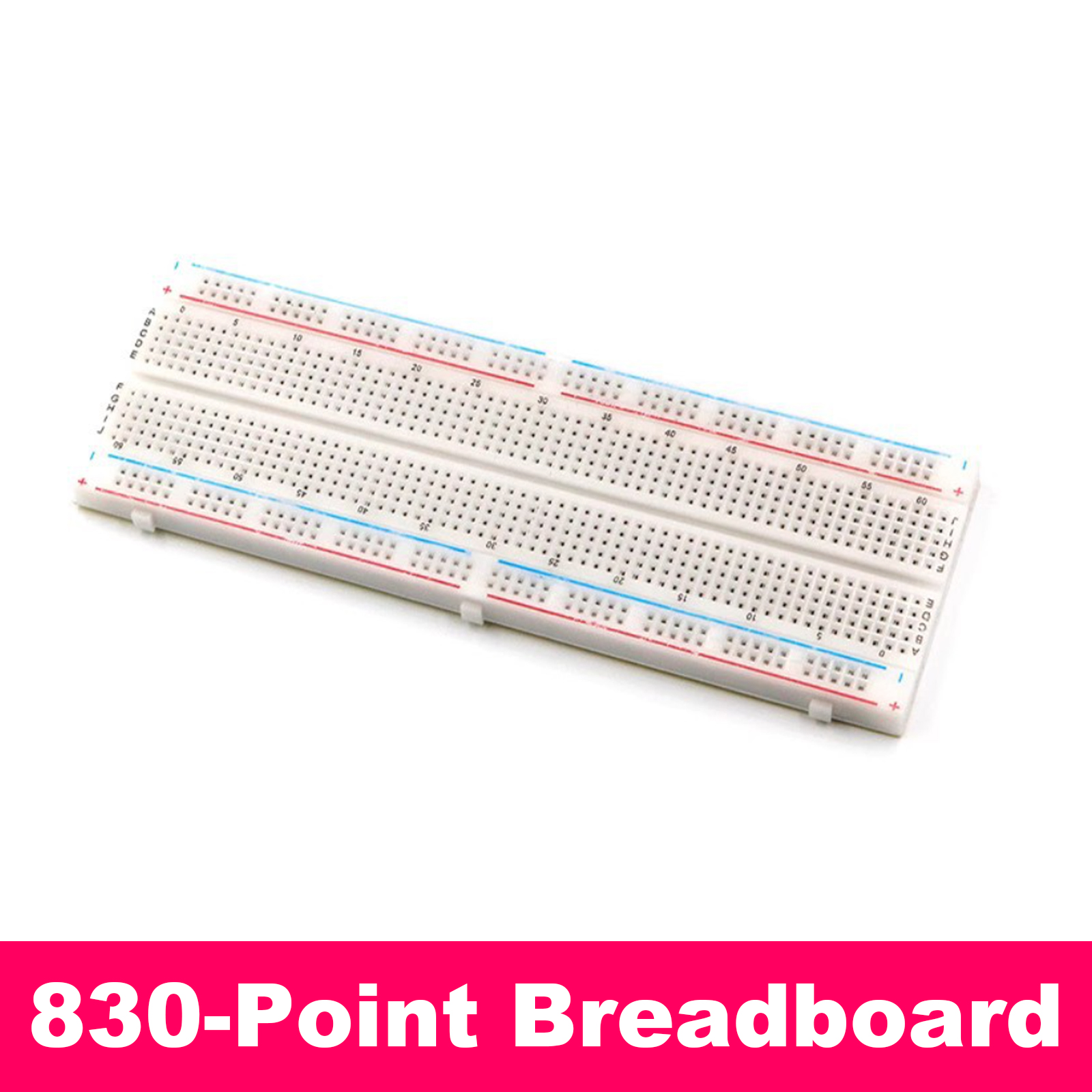 MB-102 830 Points Breadboard w - Breadboard Jumper Wire ulasan dan harga