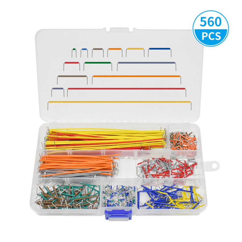 65/140/560/840 boxed jumpers 1 - Breadboard Jumper Wire ulasan dan harga