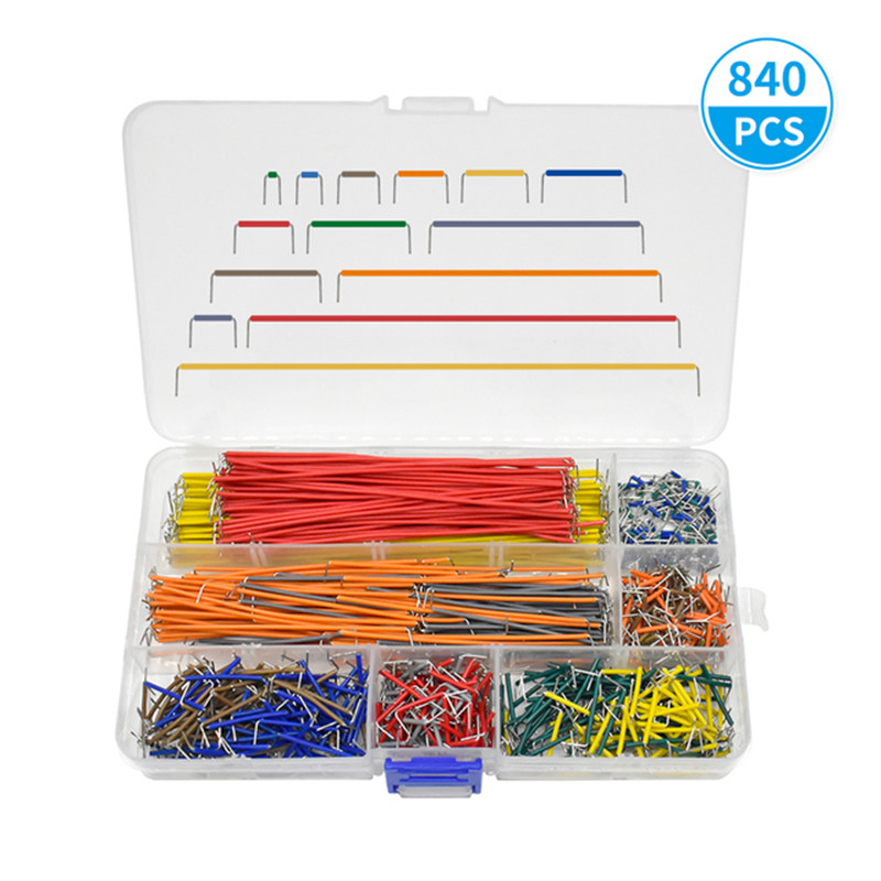 65/140/560/840 boxed jumpers 1 - Breadboard Jumper Wire ulasan dan harga
