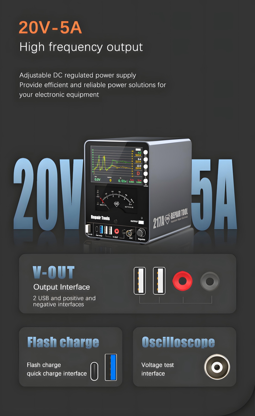 TBK217A DC Power Supply 150W A - Dc Power Supply Variable ulasan dan harga
