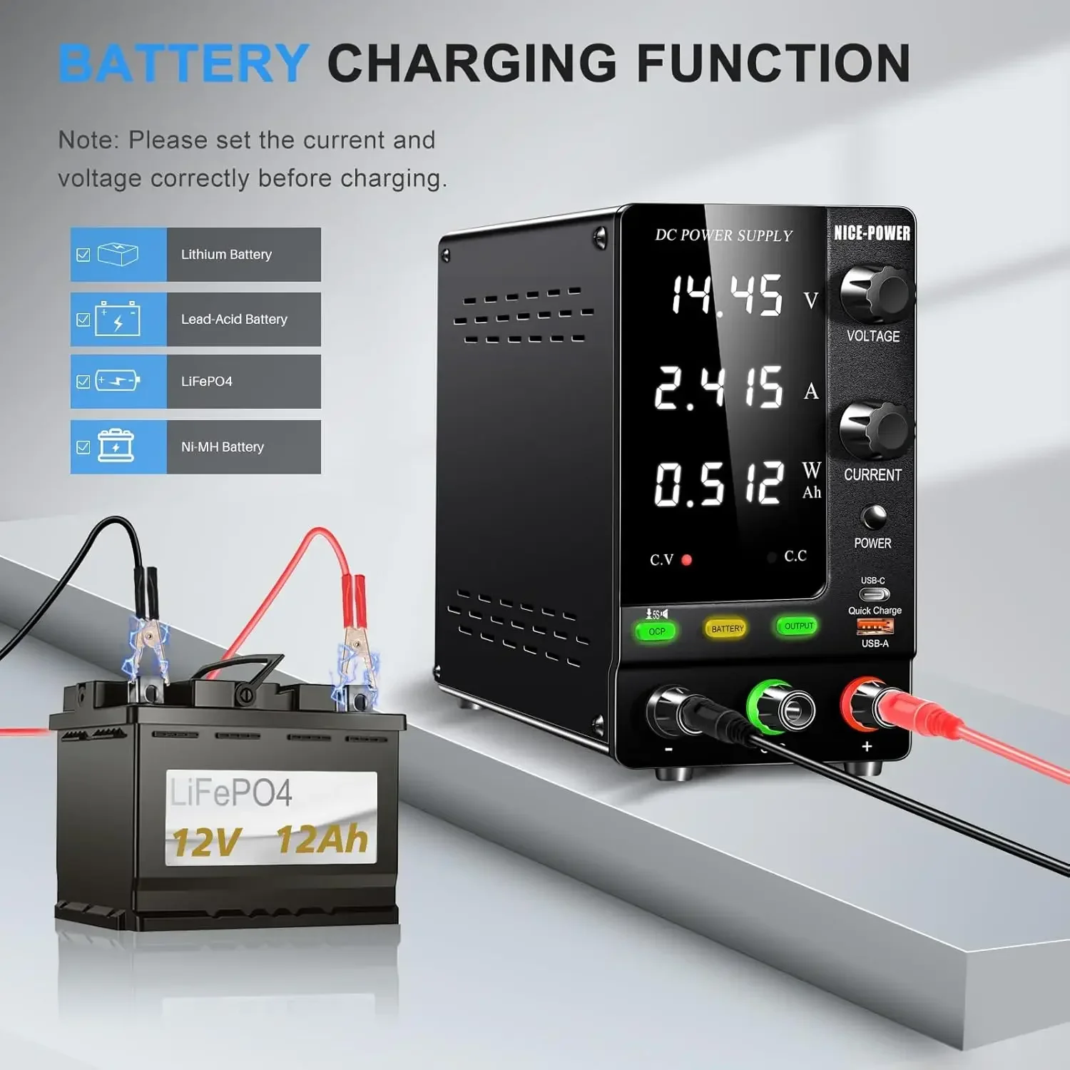 NICE-POWER DC Power Supply Var - Dc Power Supply Variable ulasan dan harga