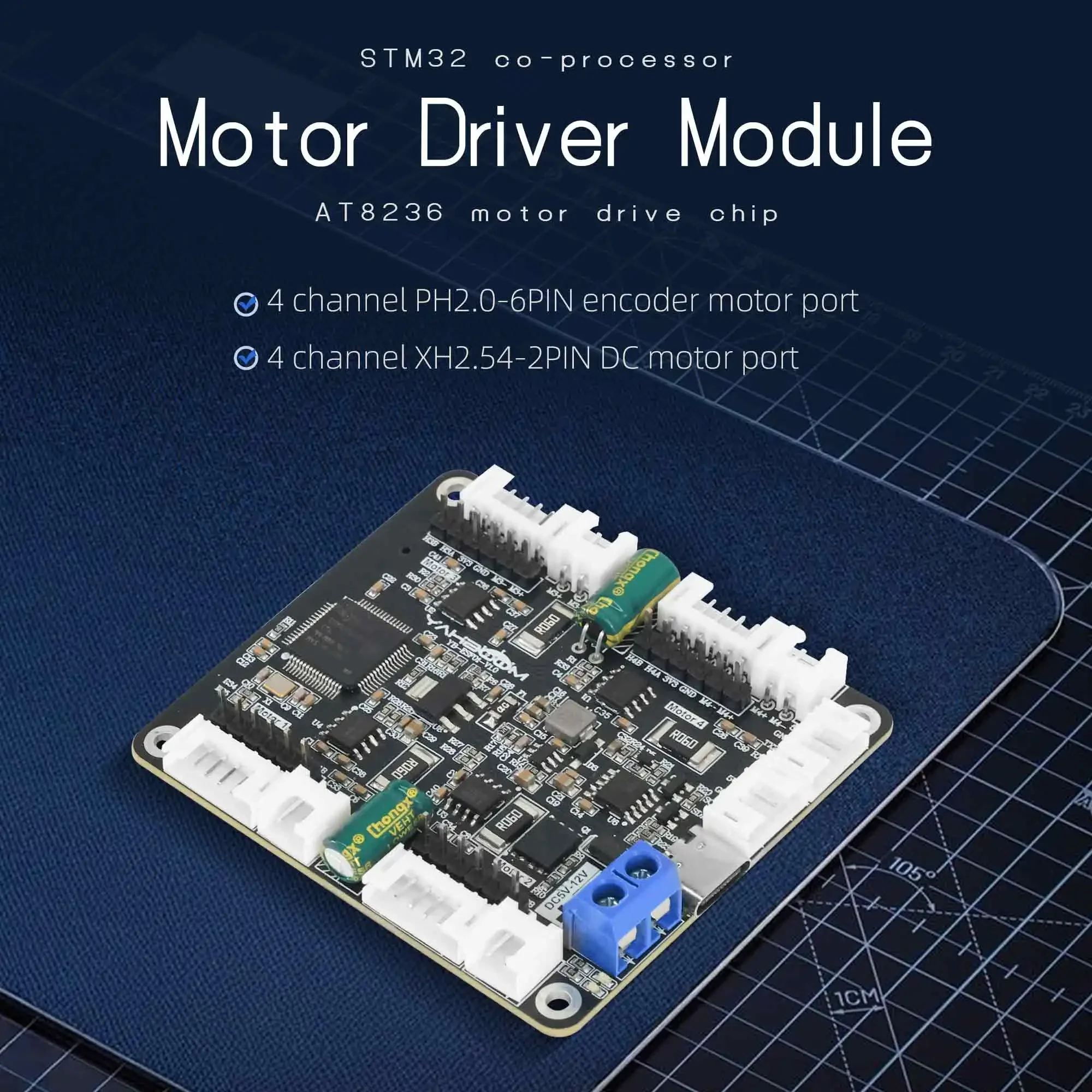 Yahboom 4-Channel Encoder Moto - Diy Electronics Projects ulasan dan harga