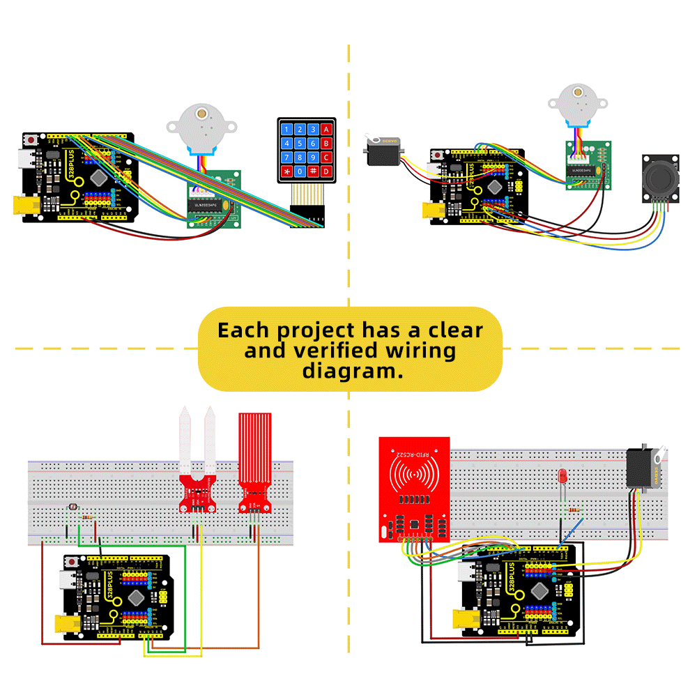 Keyestudio UNO R3 40Project Pr - Diy Electronics Online ulasan dan harga