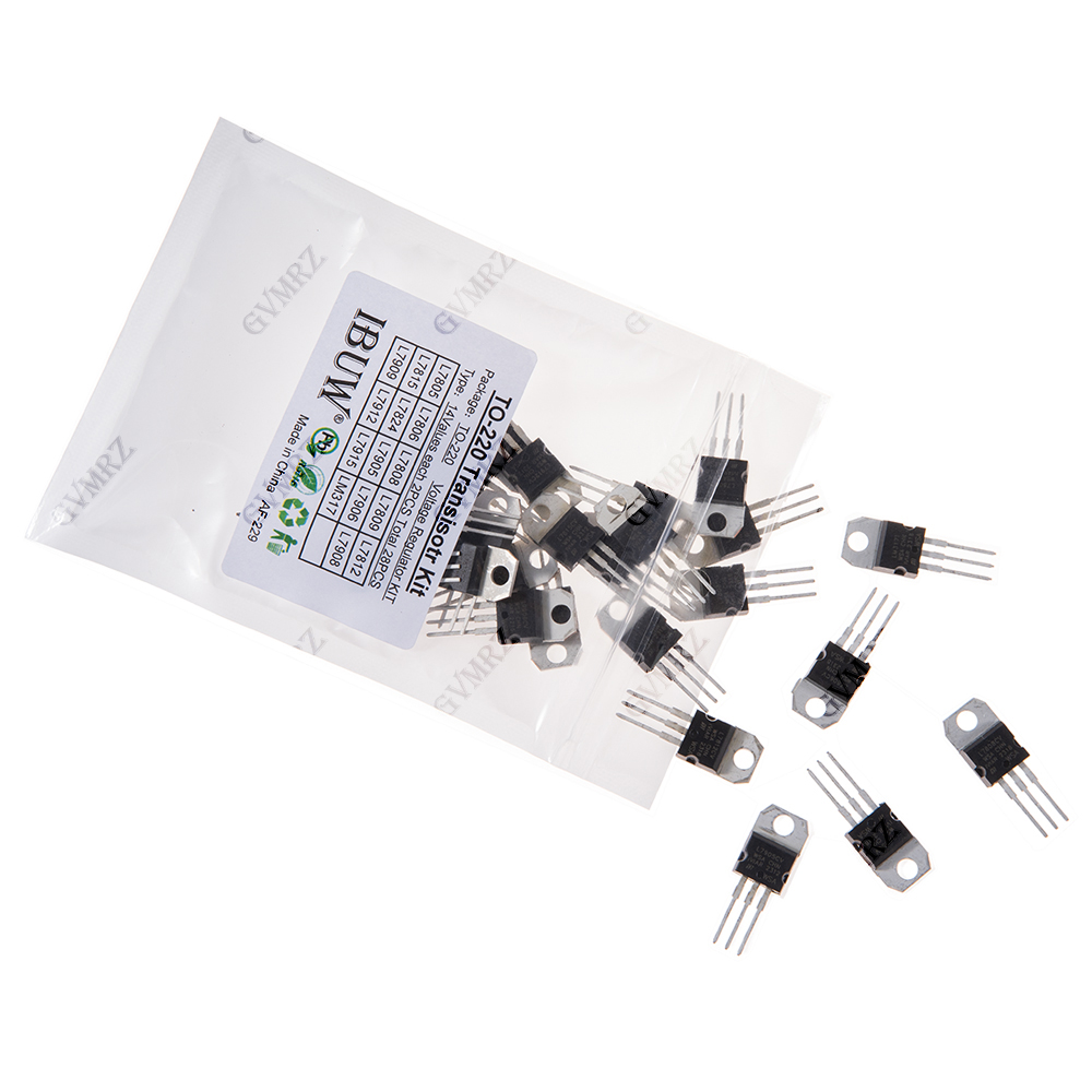 28PCS L7805 14Values TO-220 Tr - Lm317 Voltage Regulator ulasan dan harga
