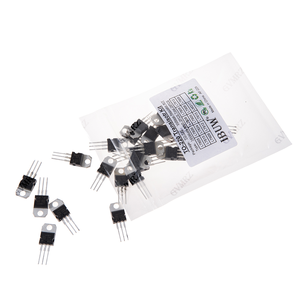 28PCS L7805 14Values TO-220 Tr - Lm317 Voltage Regulator ulasan dan harga