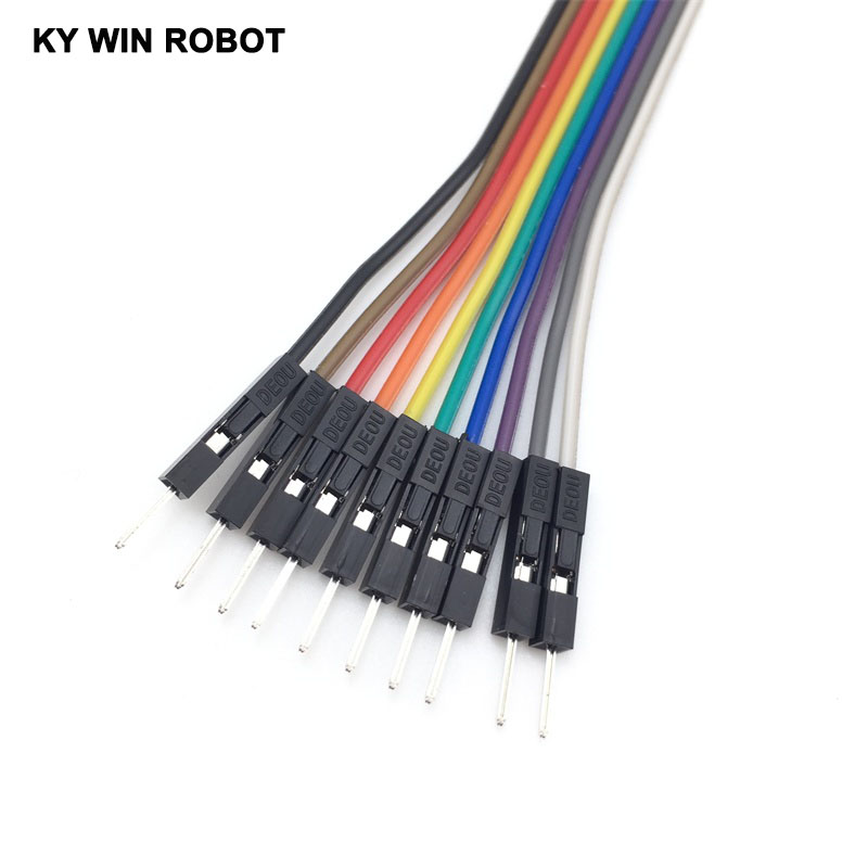 DuPont line 10pcs 10cm 2.54mm  - Breadboard Jumper Wire ulasan dan harga
