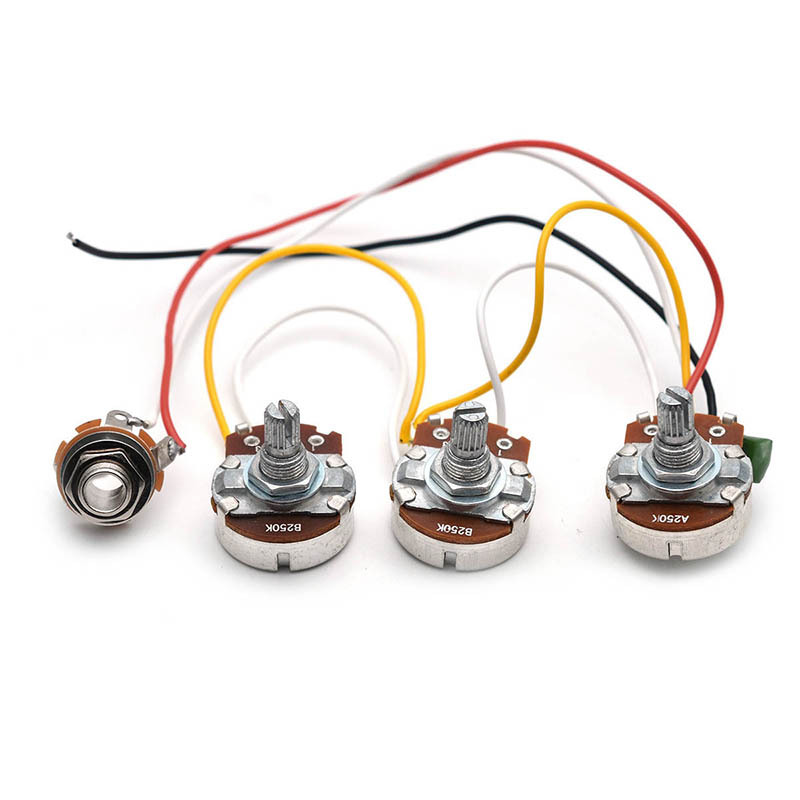 Electric Bass Wiring Harness 2 - Diy Guitar Electronics Kit ulasan dan harga