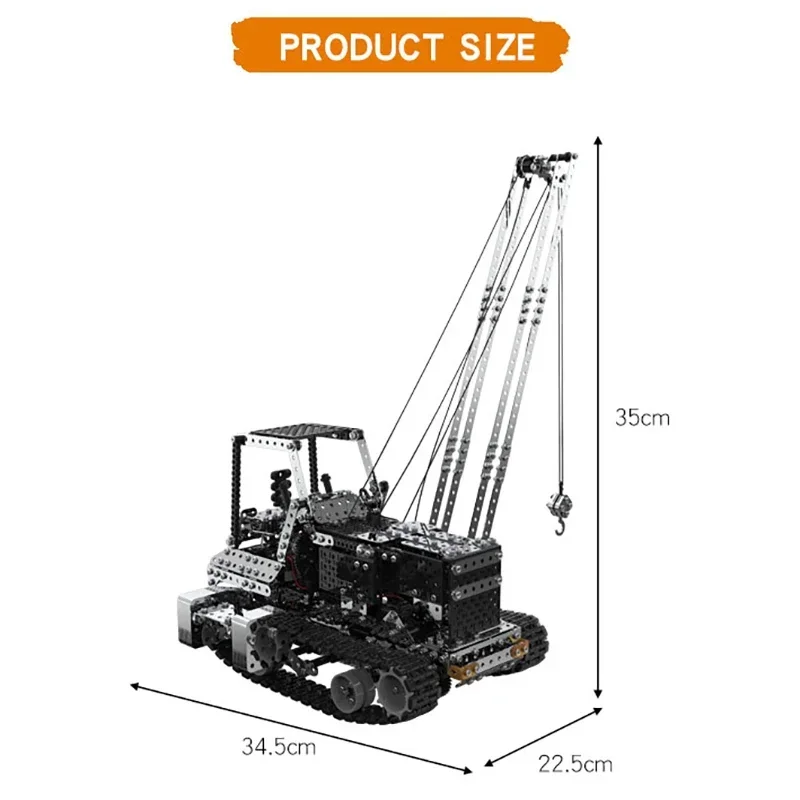 DIY Metal RC Crane Electric Ho - Diy Electric Car ulasan dan harga