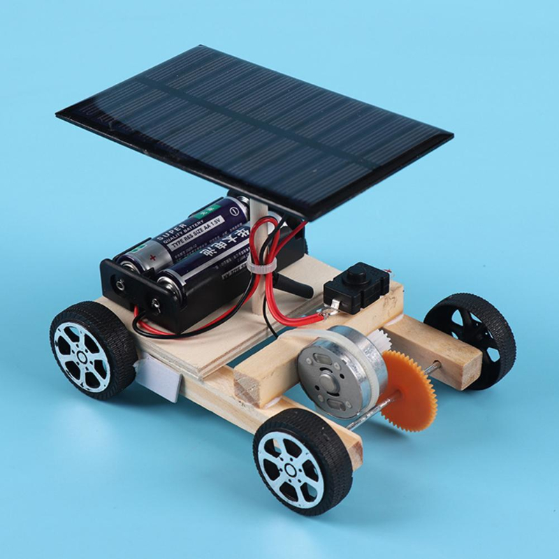 Assemble Solar Car Creative In - Diy Electronics Motor ulasan dan harga