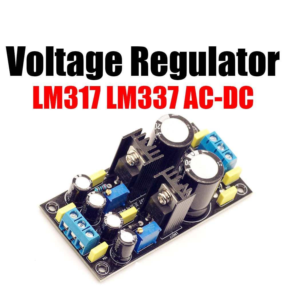 LM317 LM337 Positive Negative  - Lm317 Voltage Regulator ulasan dan harga