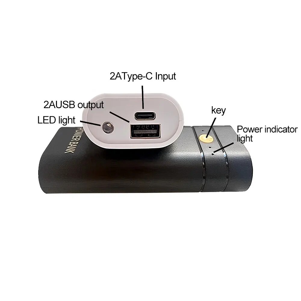 DIY Power Bank Box For Phone E - Diy Box Electronics Mall ulasan dan harga
