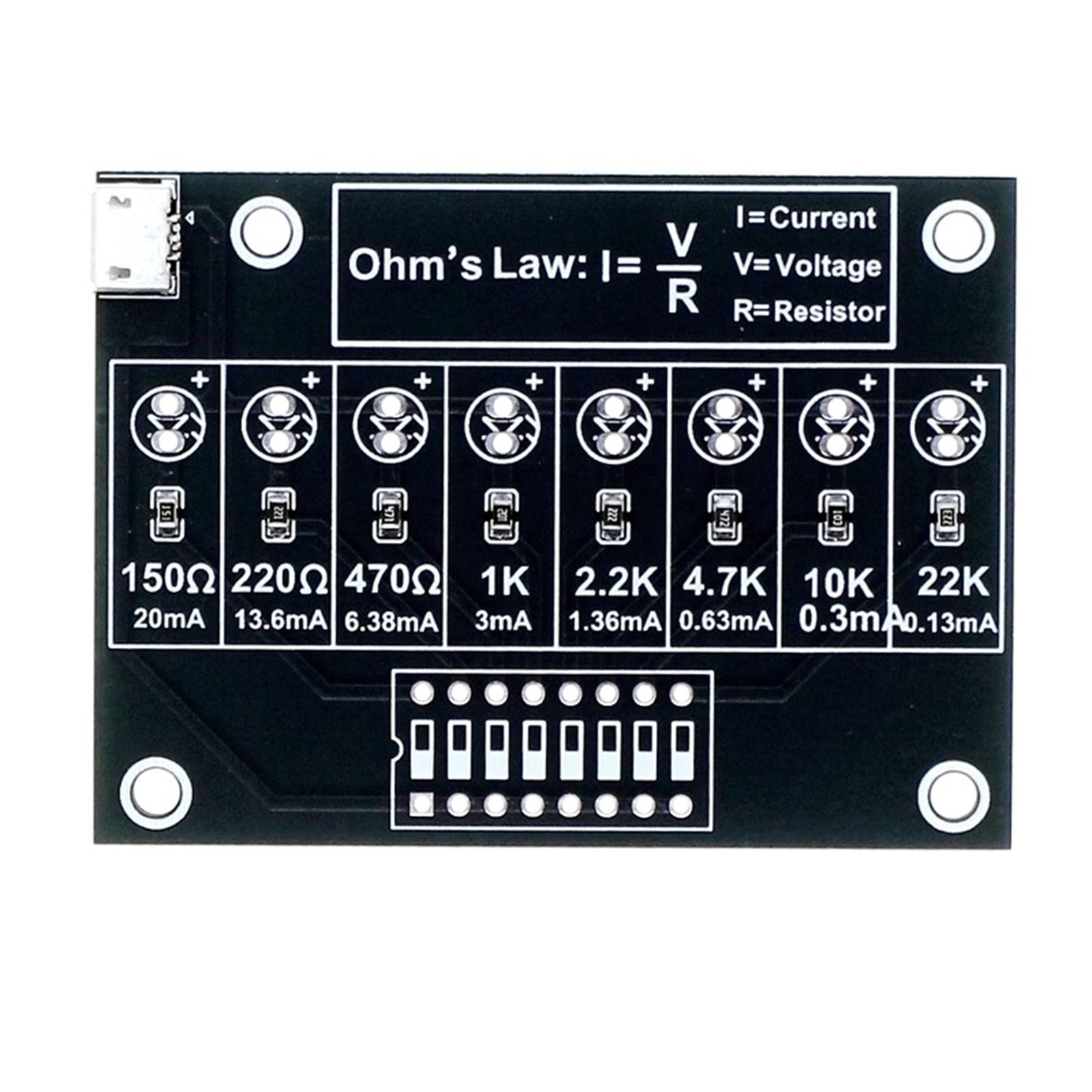 DIY Soldering Practice Kit Ohm - Learn Diy Electronics ulasan dan harga