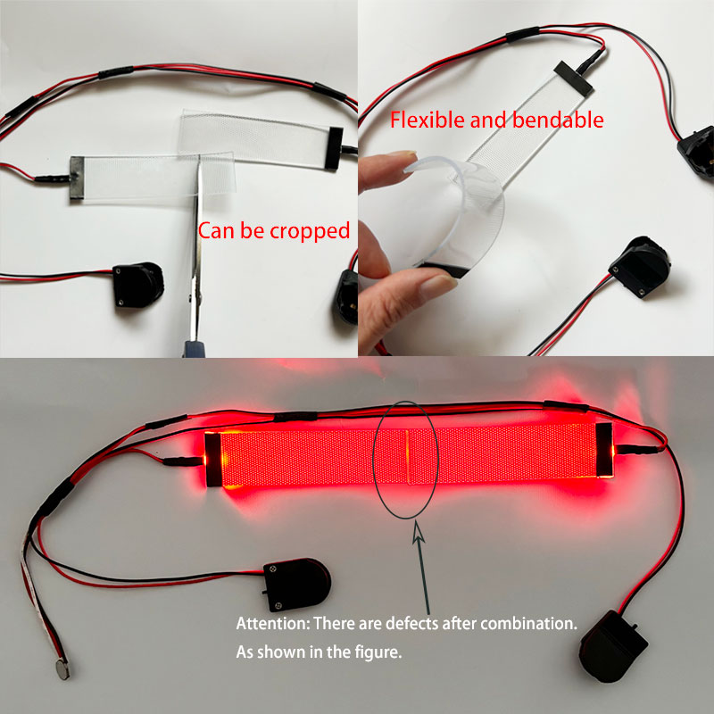 Red Flexible Bendable DIY LED  - Diy Halloween Electronics ulasan dan harga
