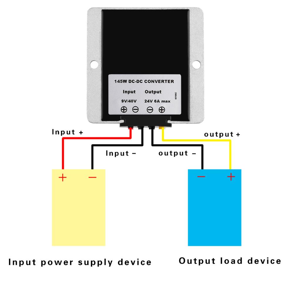 DC 9V-40V to DC 24V 3A 5A 6A V - Dc Power Supply Variable ulasan dan harga