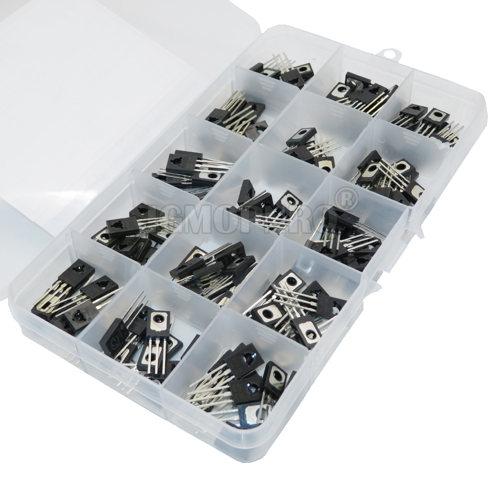 150PCS TO-126 Transistor Assor - Lm317 Voltage Regulator ulasan dan harga