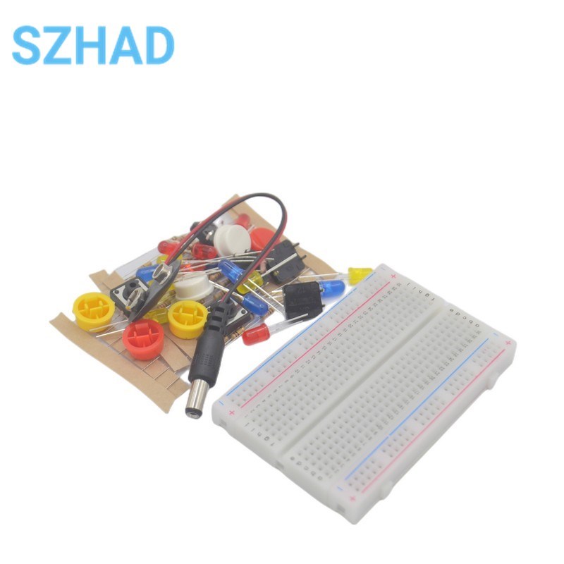 1set Portable Kit Resistor Jum - Breadboard Jumper Wire ulasan dan harga