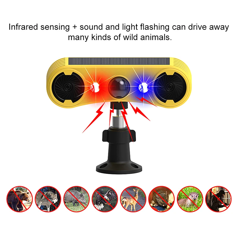 Solar Motion Sensor Alarm LED  - Ldr Light Sensor ulasan dan harga