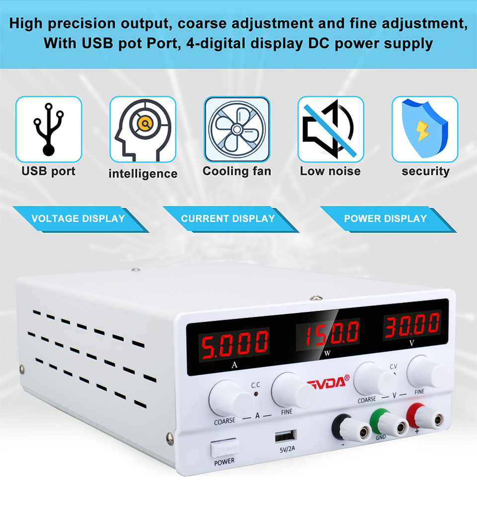 GVDA 60V 5A Switching Current  - Dc Power Supply Variable ulasan dan harga