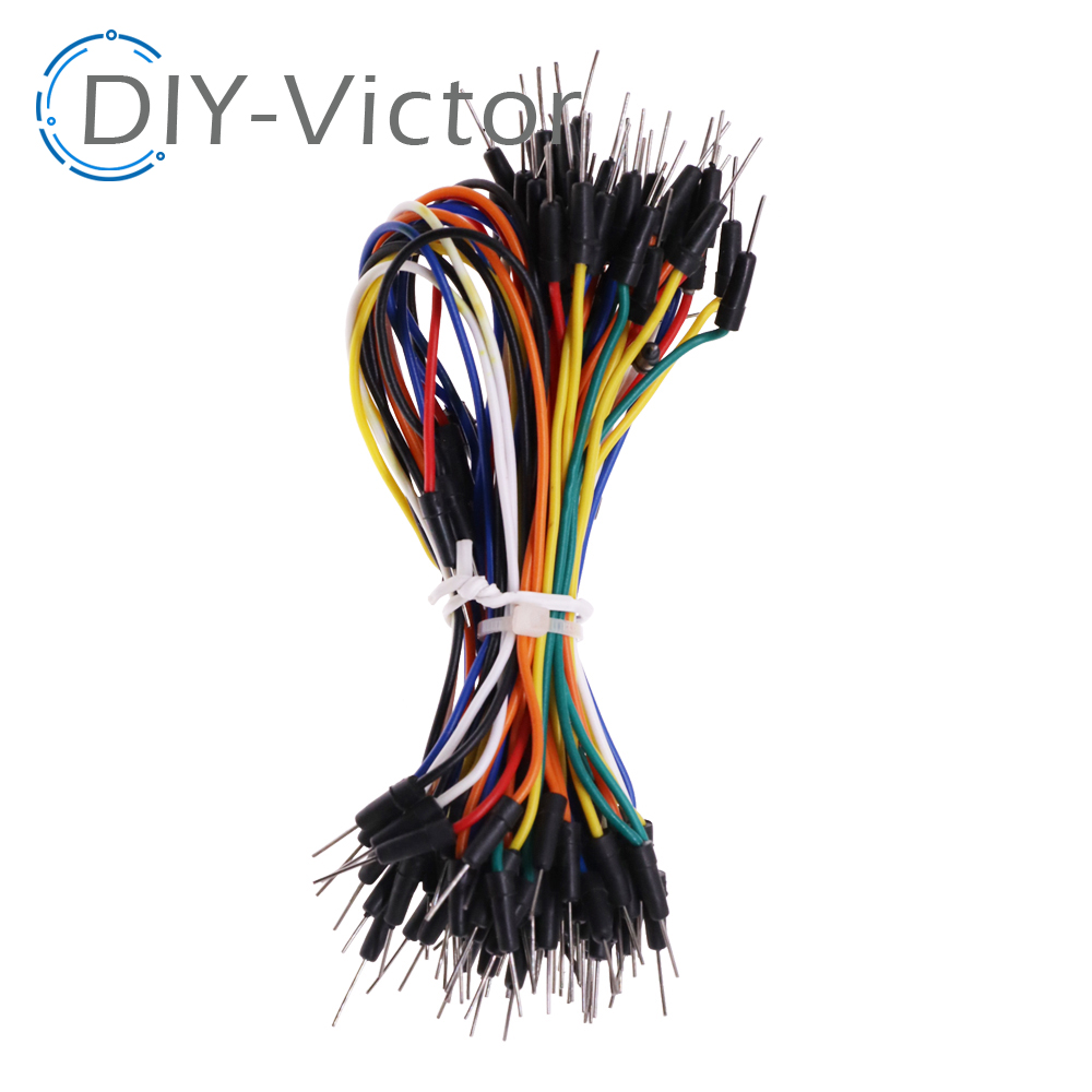 65pcs,New Solderless Flexible  - Breadboard Jumper Wire ulasan dan harga