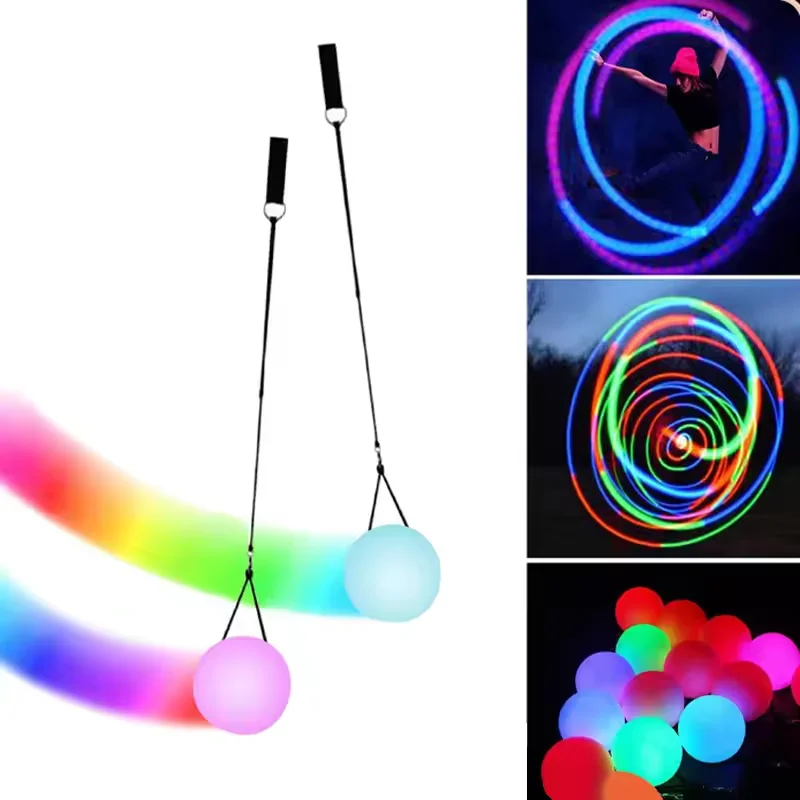 LED Poi Prop 2 Pack Colorful L - Diy Halloween Electronics ulasan dan harga
