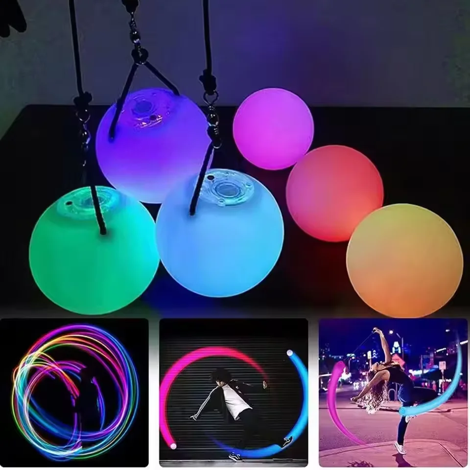 LED Poi Prop 2 Pack Colorful L - Diy Halloween Electronics ulasan dan harga