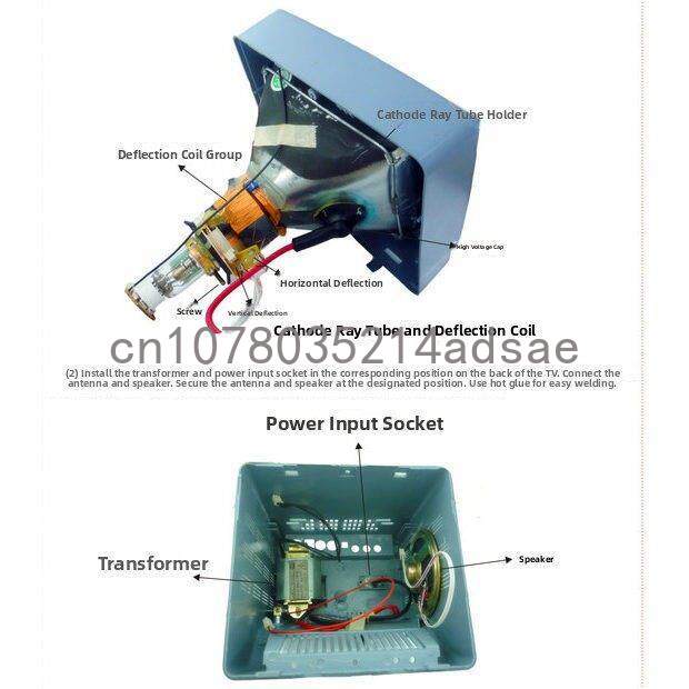 5.5 Inch Black & White TV Main - Diy Electronics Projects ulasan dan harga