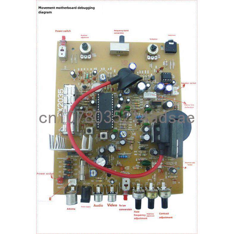 5.5 Inch Black & White TV Main - Diy Electronics Projects ulasan dan harga