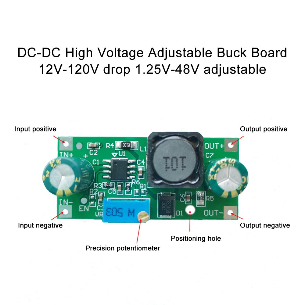 3Pcs DC-DC 48V 60V 100V to 1.2 - Dc Power Supply Variable ulasan dan harga