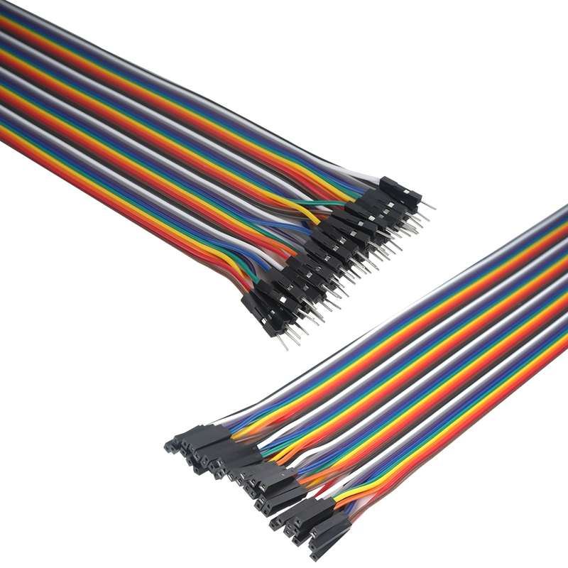 40pin Multicolored Dupont Jump - Breadboard Jumper Wire ulasan dan harga
