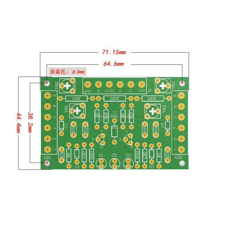 6E2 Cat Eye Electronic Tube Dr - Diy Electronics Youtube Channel ulasan dan harga
