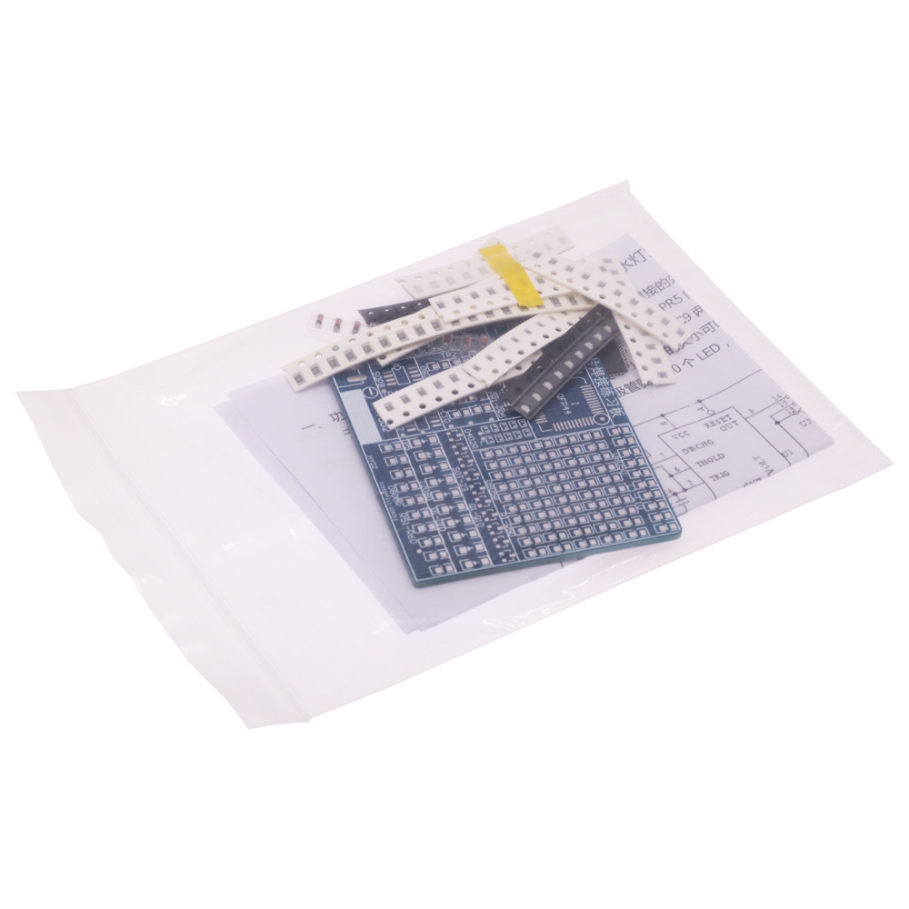 SMD NE555 CD4017 Rotating Flas - Diy Home Electronics Projects ulasan dan harga