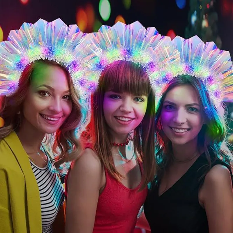 Glowing Laser Headband Light U - Diy Halloween Electronics ulasan dan harga