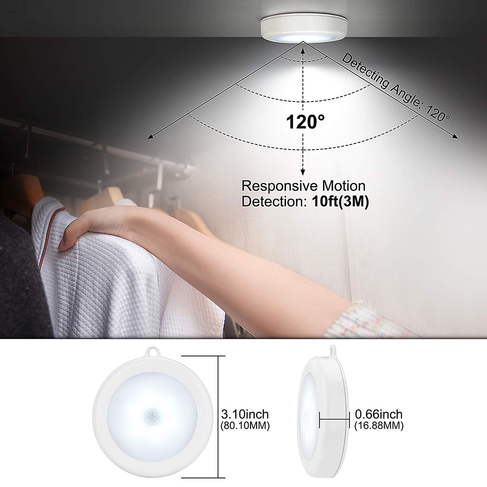 PIR Motion Sensor LED Night Li - Ldr Light Sensor ulasan dan harga