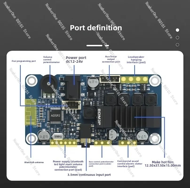BDM3P Portable Bluetooth 5.3 A - Diy Electric Car ulasan dan harga