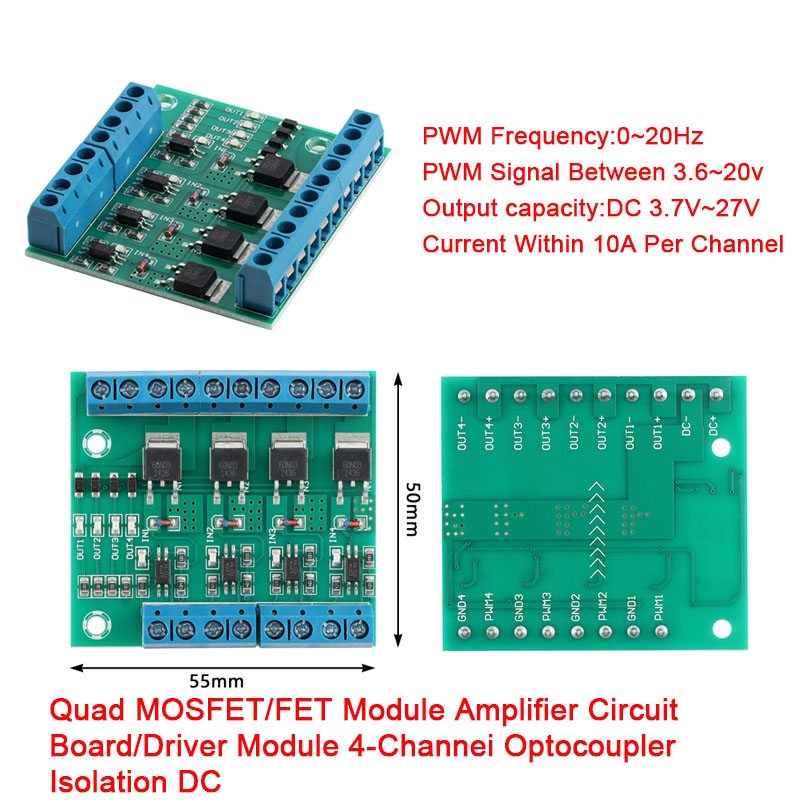 MOS FET F5305S 60N03 4 Channel - Diy Electronics Motor ulasan dan harga