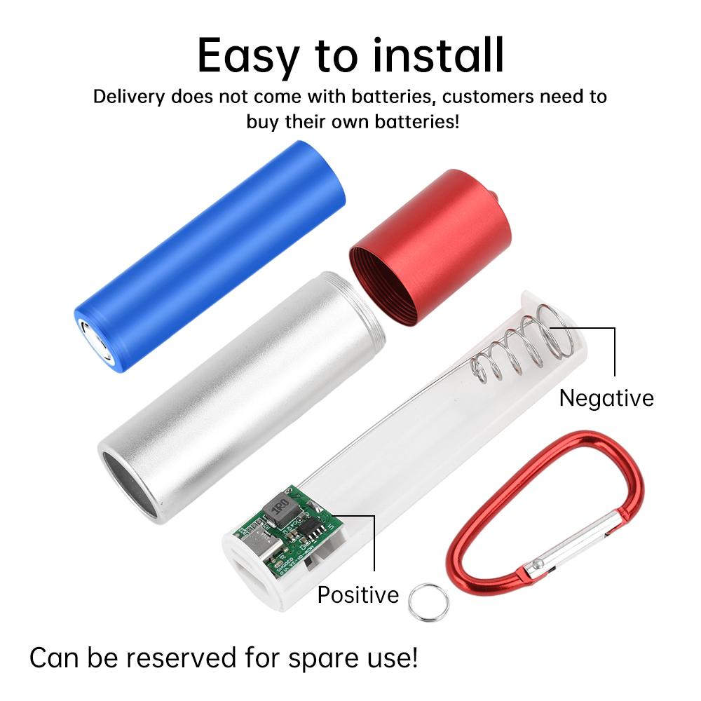 5V 2A 1x 18650/21700 USB Type- - Diy Box Electronics Mall ulasan dan harga