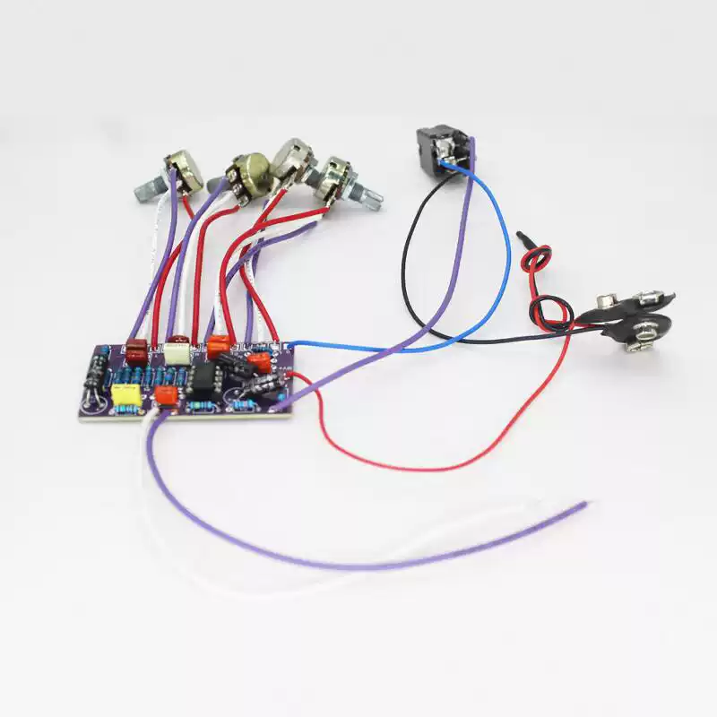 Jazz Bass Active Preamp Kit, 3 - Diy Guitar Electronics Kit ulasan dan harga