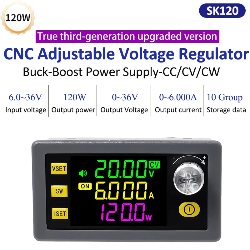 120W/150W Buck Boost Converter - Dc Power Supply Variable ulasan dan harga
