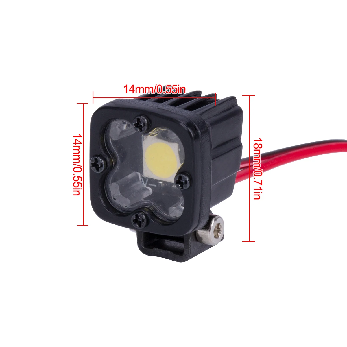 RC Car Square Bright LED Top L - Diy Electric Car ulasan dan harga