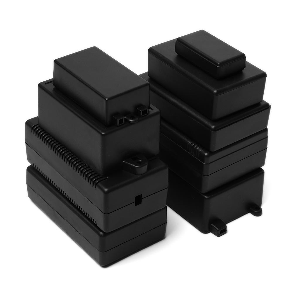 1pc Black Plastic Waterproof D - Diy Enclosure For Electronics ulasan dan harga