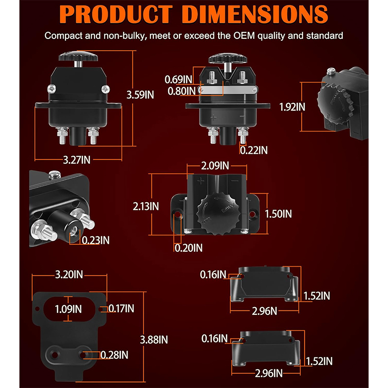 027-0004 Marine 12-48V DC Powe - Diy Electronics Motor ulasan dan harga