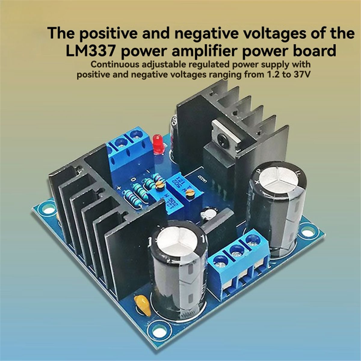 A49T LM317 LM337 Positive and  - Lm317 Voltage Regulator ulasan dan harga