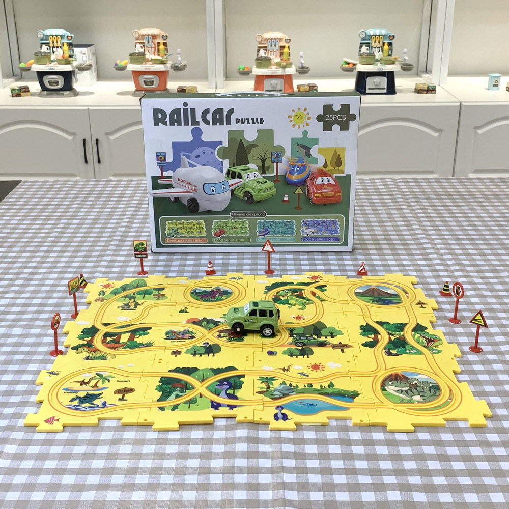 Electric Car Dinosaur Scene Ch - Diy Electric Car ulasan dan harga